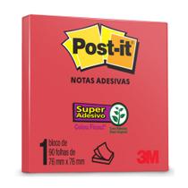 Bloco Adesivo Post-It 3M 76x76 mm 90 Fls