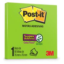 Bloco Adesivo Post-It 3M 76x76 mm 90 Fls