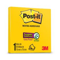 Bloco Adesivo Post-It 3M 76x76 mm 90 Fls