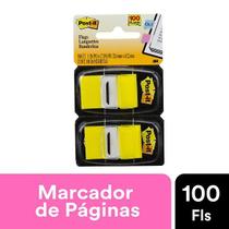 Bloco Adesivo POST-IT 3M FLAGS Colorido com 100 Folhas