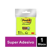 Bloco Adesivo Post It 3M Verde 76x76mm 45 Folhas
