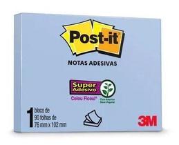 Bloco Adesivo Post-It 76x102 Com 90 Folhas 3M LILÁS Bloco Adesivo Post-It 76x102 Com 90 Folhas 3M LILÁS