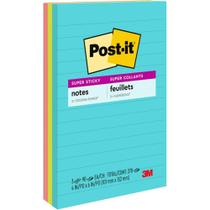 Bloco Adesivo Post-It Pautado 101x152mm 3M Normal