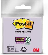 Bloco Adesivo Post-it Super Notas 76 mm x 76 mm 45 folhas - 3M