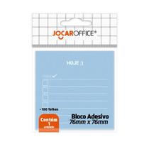 Bloco Adesivo Recado 76x76 Hoje Azul 100 Folhas - Jocar Office