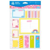 Bloco Adesivo Recado Cartela Pop com 14 Modelos com 20 Folhas - CiS Bloco Adesivo Recado Cartela Pop com 14 Modelos com 20 Folhas - CiS