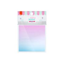 Bloco Adesivo Smart Notes 50 Fls Pautado BRW - Tutti-frutti