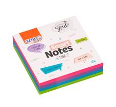 Bloco Adesivo Smart Notes Cube 76x76mm - Colorido Soul -200fls - Un
