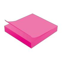 Bloco Adesivo Tili Notes 76x76mm 100 folhas Rosa Neon