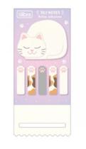 Bloco Adesivo Tili Notes Purrfect Cats 65mmX52mm C/6 Tilibra