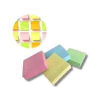 Bloco Adesivo Tipo Post-it Cubo 3,7 x 3,7 cm 100 fls
