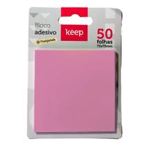 Bloco Adesivo Transparente 50 Folhas 75X75mm Lembrente