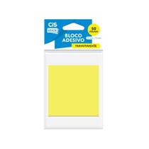 Bloco Adesivo Transparente CIS com 50 folhas (Kit/Unid)