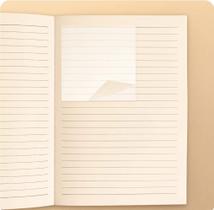 BLOCO ADESIVO TRANSPARENTE CRISTAL 76mmX76mm 50Folhas - JOCAR OFFICE - Leonora