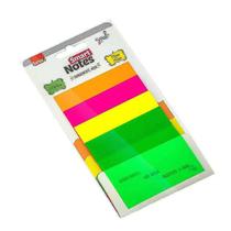 Bloco adesivo transparente neon 76x76 40 fls BRW