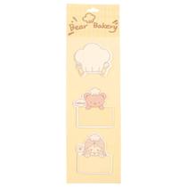Bloco Adesivo Urso Padeiro Bear Bakery 90 Folhas UNISO Bloco Adesivo Urso Padeiro Bear Bakery 90 Folhas UNISO