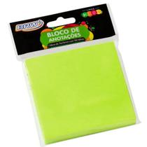 Bloco Adesivo Verde Neon 76 X 76mm com 100 Folhas Brw Bloco Adesivo Verde Neon 76 X 76mm com 100 Folhas Brw