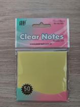 Bloco adesivo Yes 75X75mm transparente amarelo 50 folhas Bloco adesivo Yes 75X75mm transparente amarelo 50 folhas