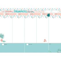 Bloco Agenda Planner Permermanente Com 53 Folhas