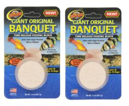 Bloco Alimentador Gigante Zoo Med Banquete 2 Unidades Bloco Alimentador Gigante Zoo Med Banquete 2 Unidades