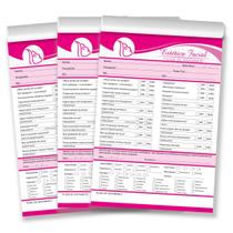 Bloco Anamnese Facial Estética Ficha Ajuda no Processo Bloco Anamnese Facial Estética Ficha Ajuda no Processo