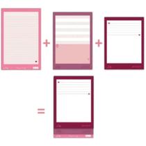 Bloco anotacoes camadas sweetly cadersil 734029 Bloco anotacoes camadas sweetly cadersil 734029