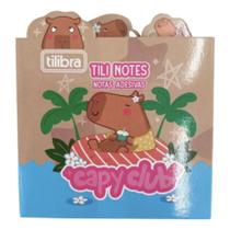 Bloco Anotacoes Kit Tili Notes Capyclub 72fls Capivara Bloco Anotacoes Kit Tili Notes Capyclub 72fls Capivara