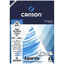 Bloco Aquar. Mix Media 300gr 7181 A3 Canson Bloco Aquar. Mix Media 300gr 7181 A3 Canson