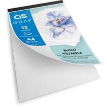 Bloco Aquarela A4 300g 12 Folhas - CIS