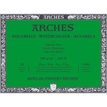 Bloco Aquarela Arches 23x31cm Cold Pressed 300g 20 Folhas A1795060