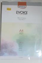 Bloco Aquarela Evoke BRW 300g A4 210x297mm 12 folhas ideal para desenho aquarela