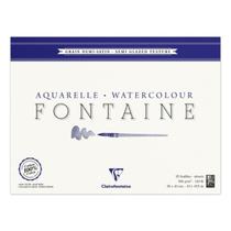 Bloco Aquarela Fontaine 30X40Cm 300G Grain Demi-Satine 25 Fl