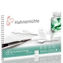 Bloco Aquarela Hahnemühle Harmony 300gr A3 Textura Satinada com Espiral 12 Folhas Bloco Aquarela Hahnemühle Harmony 300gr A3 Textura Satinada com Espiral 12 Folhas