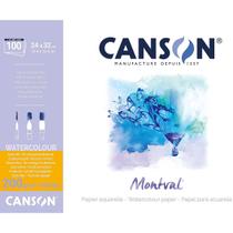 Bloco Aquarela Montval Canson A4 200g 100 Folhas Bloco Aquarela Montval Canson A4 200g 100 Folhas