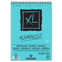 Bloco Aquarela Papel XL Aquarelle A4 Canson 300g/m2 C/30fls
