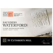 Bloco Aquarela St Cuthberts Mill 51x36 Grão Acetinado 20 Folhas Branco Bloco Aquarela St Cuthberts Mill 51x36 Grão Acetinado 20 Folhas Branco