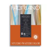 Bloco Aquarela Studio Satinado 300g 22,9x30,5 12f