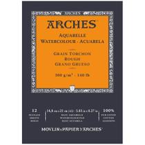 Bloco Aquarelle Arches 5100 300gr Torchon Canson