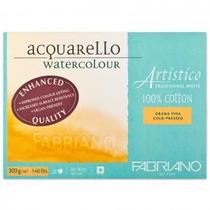 Bloco Artístico Fabriano VF GF 300g/m² 26X36cm 20Fls Bloco Artístico Fabriano VF GF 300g/m² 26X36cm 20Fls