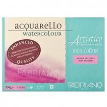 Bloco Artístico Fabriano VF Satinado 300g/m² 26X36cm 20Fls