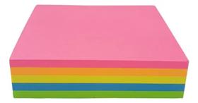 Bloco Auto Adesivo 76x76mm C100Fls Coloridos Imprimaster