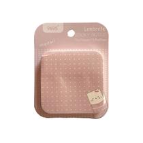 Bloco Auto Adesivo Gatinho e Bolinhas - Rosa