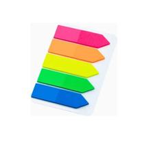 Bloco Auto Adesivo Marca Página Livros Cadernos Formato Seta