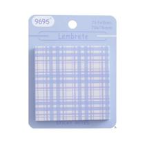 Bloco Auto Adesivo Xadrez - Roxo