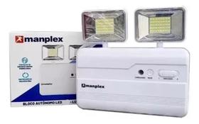 Bloco autônomo Led 5W luz branca Manplex