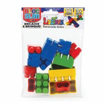 Bloco bloquinho de montar com 32 peças