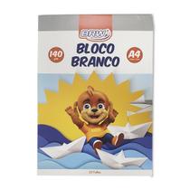 Bloco branco a4 -140gr - 20 folhas - brw Bloco branco a4 -140gr - 20 folhas - brw