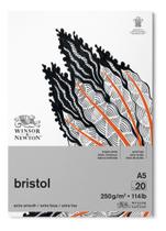 Bloco Bristol Desenho 250g 20 Folhas Winsor & Newton A5