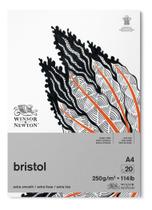 Bloco Bristol Desenho Winsor & Newton 250g 20 Folhas A4 Bloco Bristol Desenho Winsor & Newton 250g 20 Folhas A4