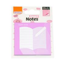 Bloco BRW Smart Notes Frame 2 em 1 Lilás Livro BA0900